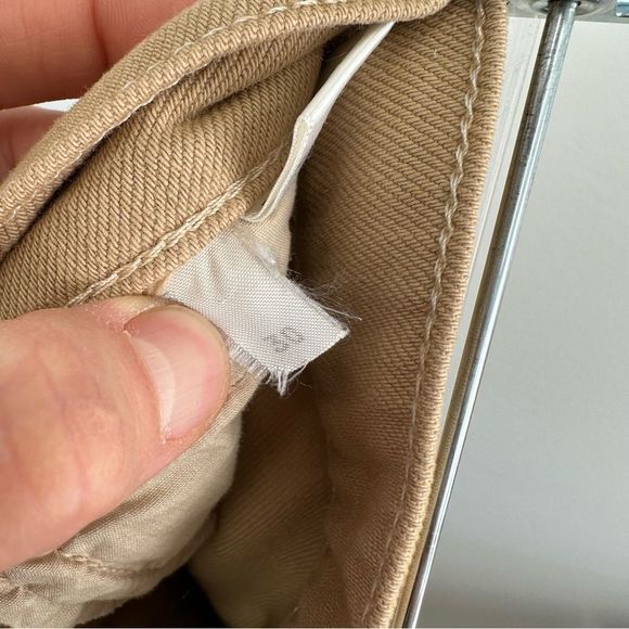 ⛔️SOLD⛔️Reformation High Rise Wide Leg Trouser Jean In Wheat Tan Size 30 - Picture 10 of 10